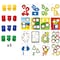 Miniland Educational Nuts And Bolts School Activity Set, 88 Pieces 31759 - alternate 2